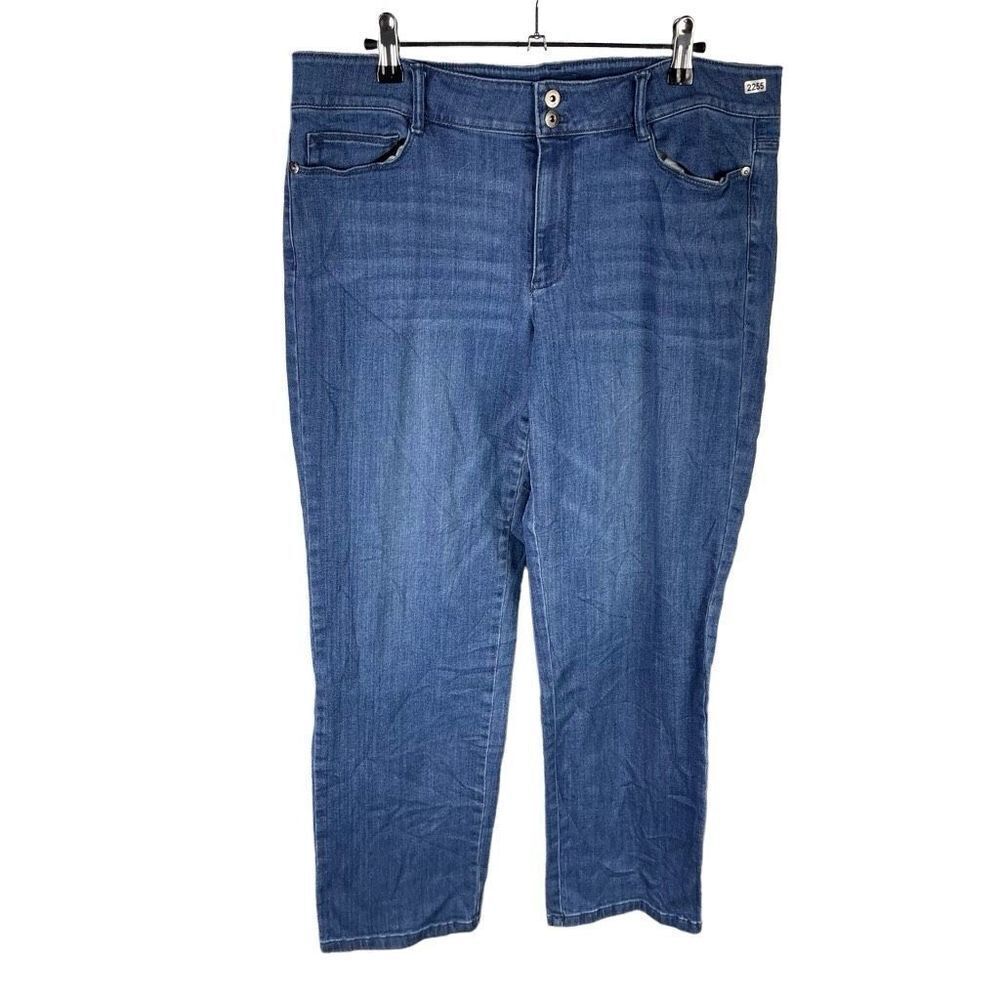 J. Jill Straight Jeans 12 Women’s Dark Wash Pre-Owned [#2255]